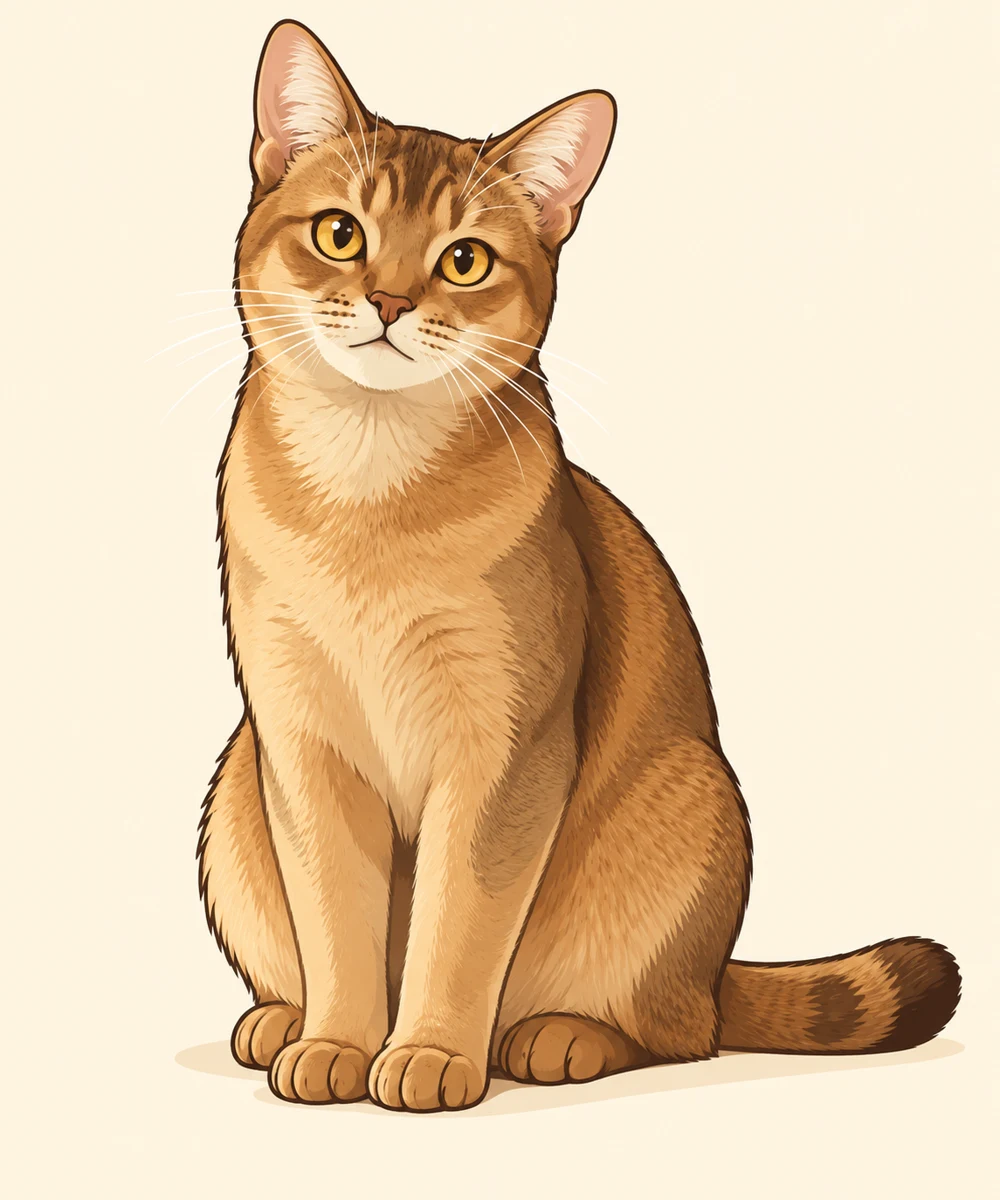 焦糖跳豆 · 同一只虚拟混血猫的 AI 漫画图