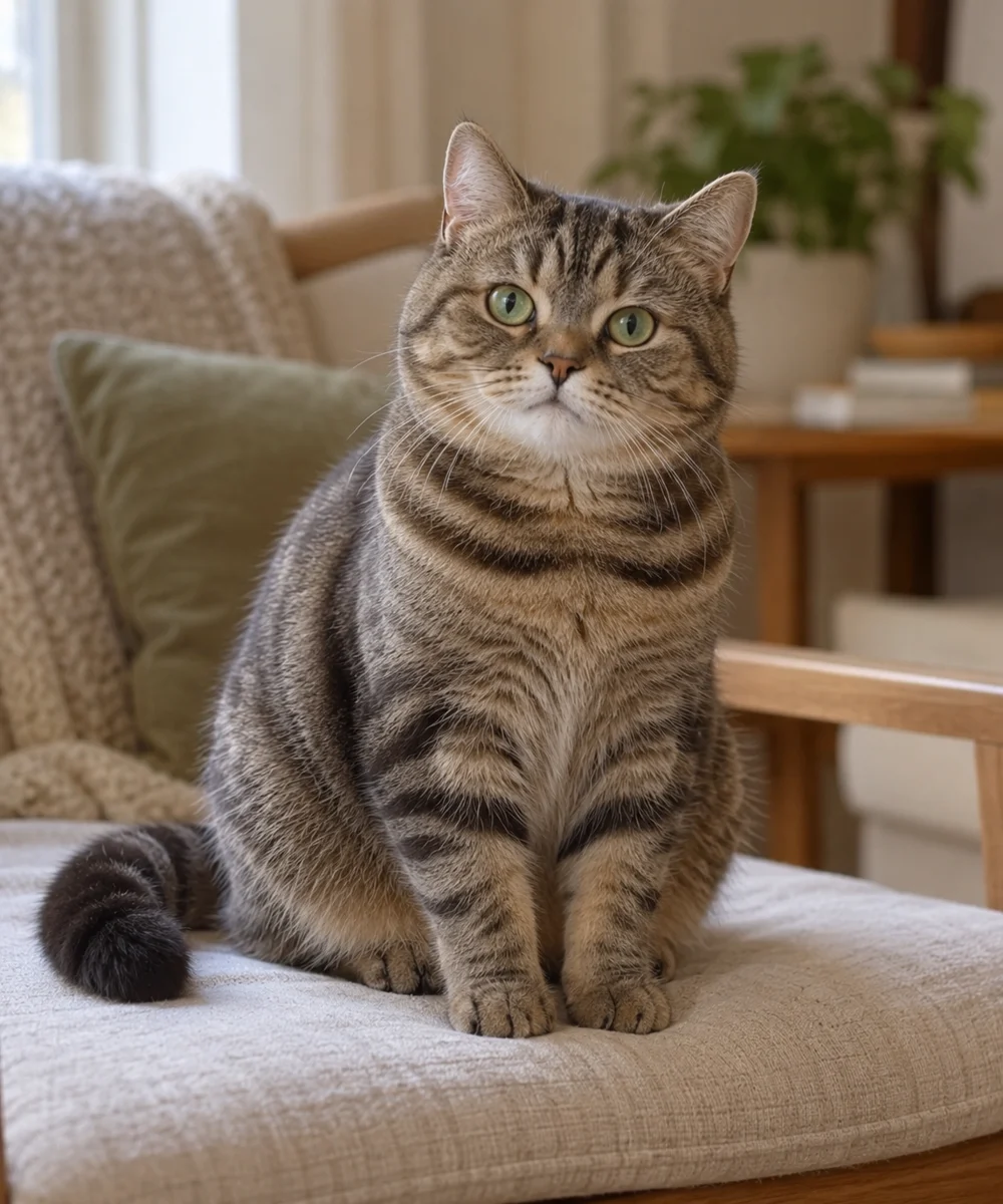 ちいさなかぼちゃ · AI生成の架空のミックス猫の写真風画像