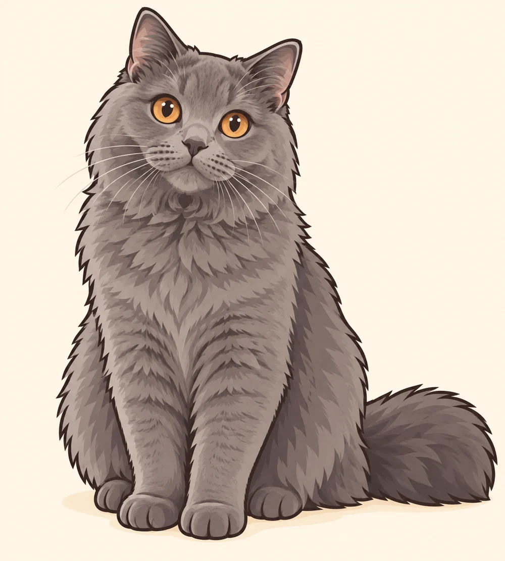 星河豆 · 同一只虚拟混血猫的 AI 漫画图