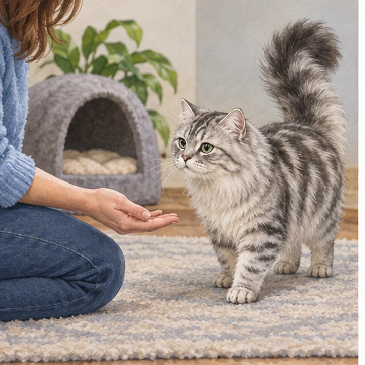 互动由这只猫决定