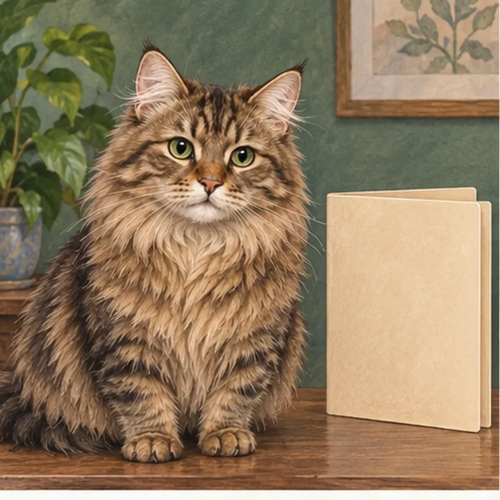 认出这只代表猫