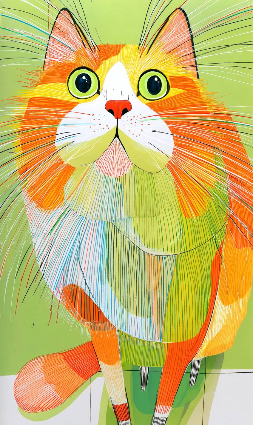 Los gatos de bosque noruego son adorables