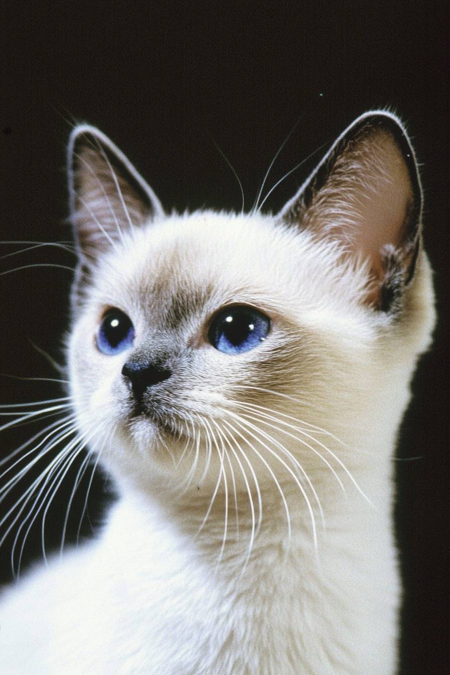 El gato tonquinés es lindo