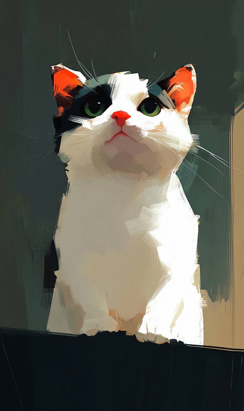 American Curl cats are cute