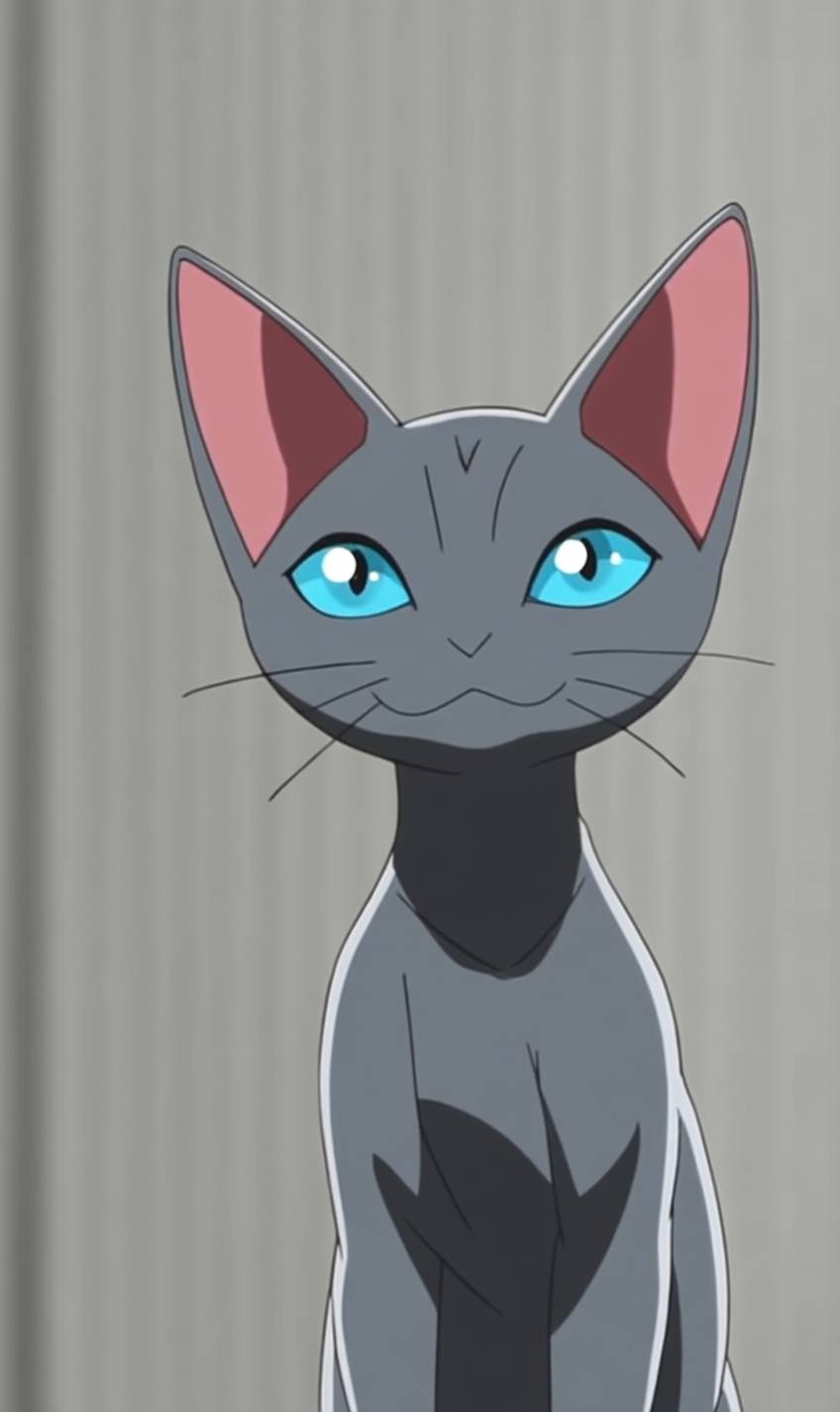 Sphynx Katze ist süß
