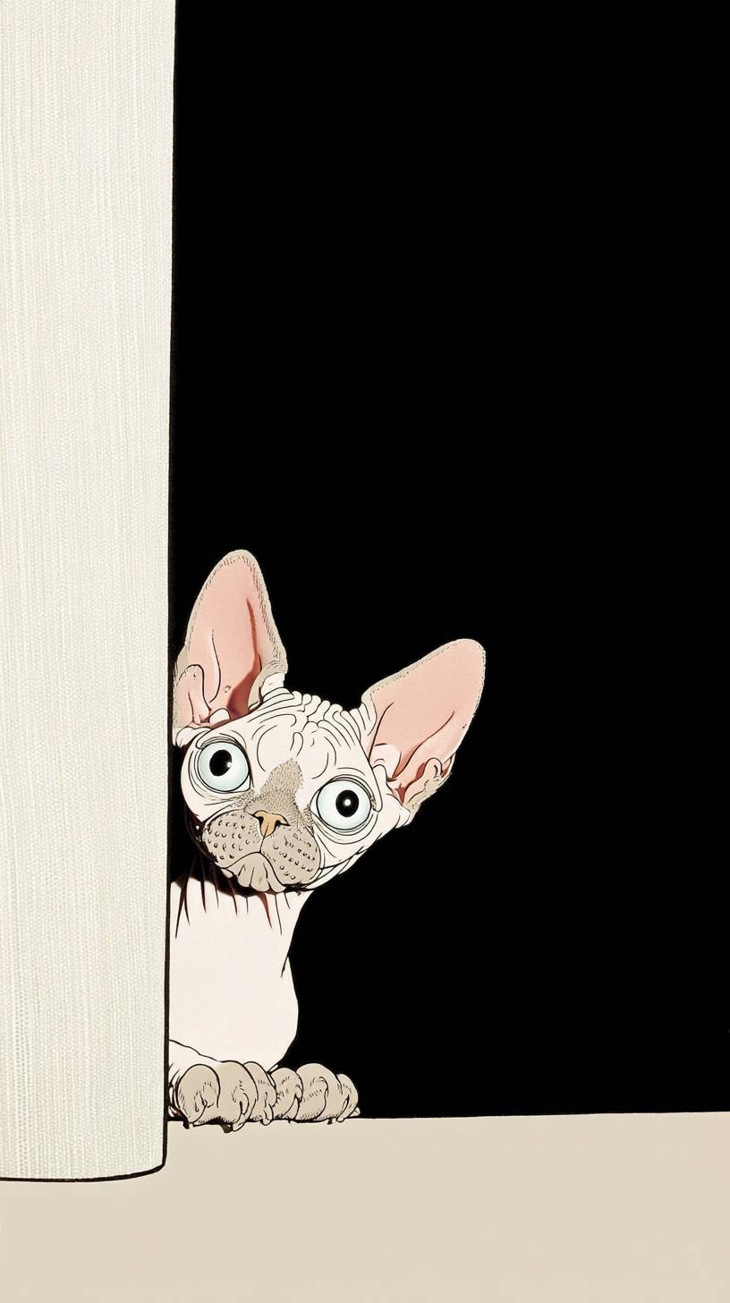 Los gatos Devon Rex son lindos