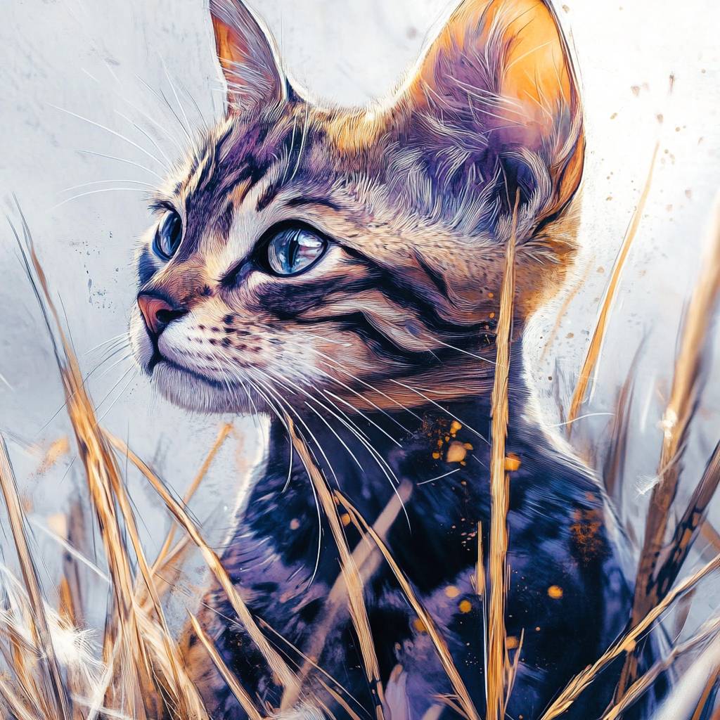 Savannah-Katzen sind süß