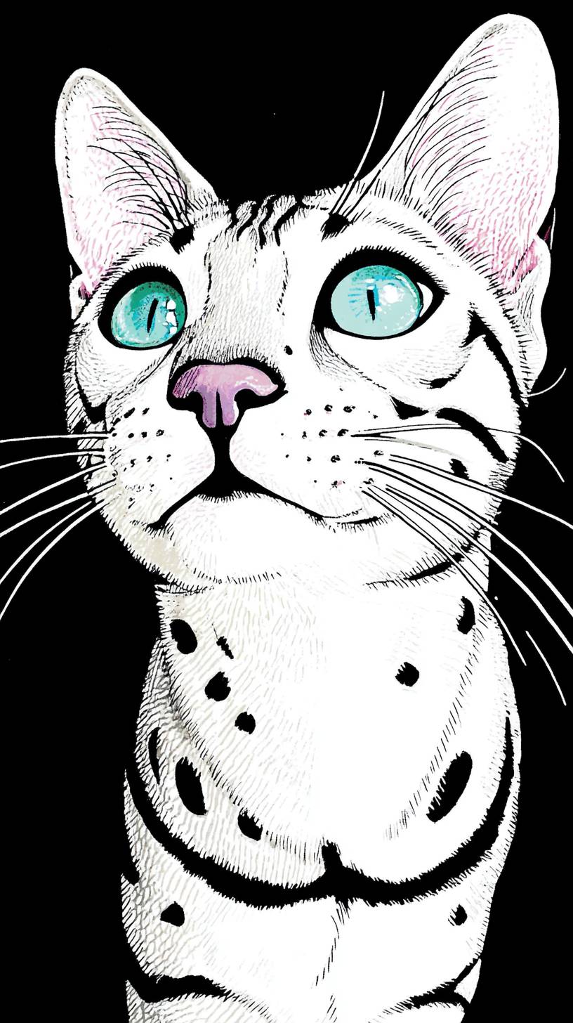 O gato Mau egípcio é fofo