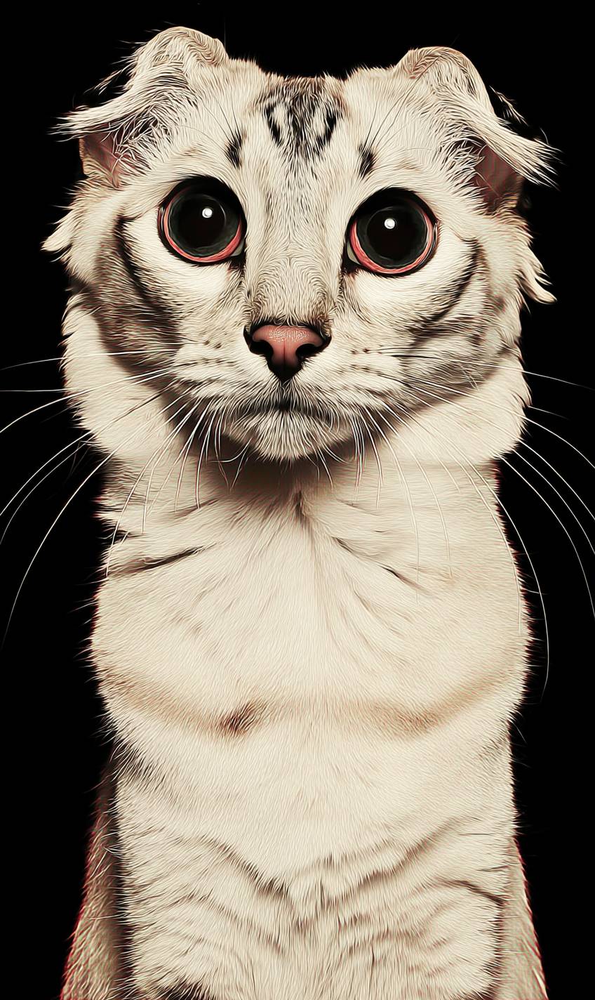 American Curl cats are cute