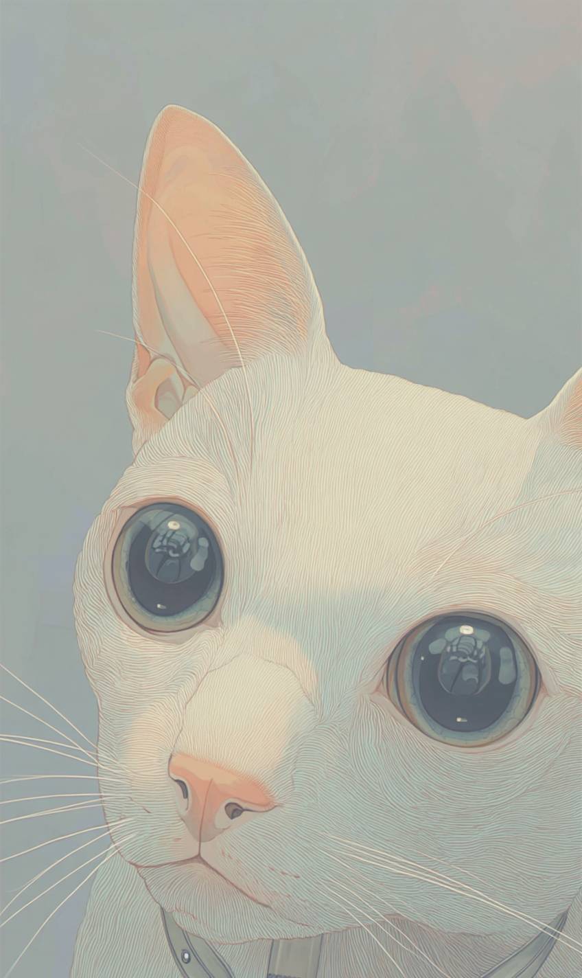 迷你斯金猫很可爱