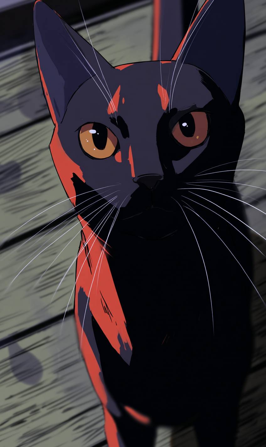 Le chat Havana Brown est mignon