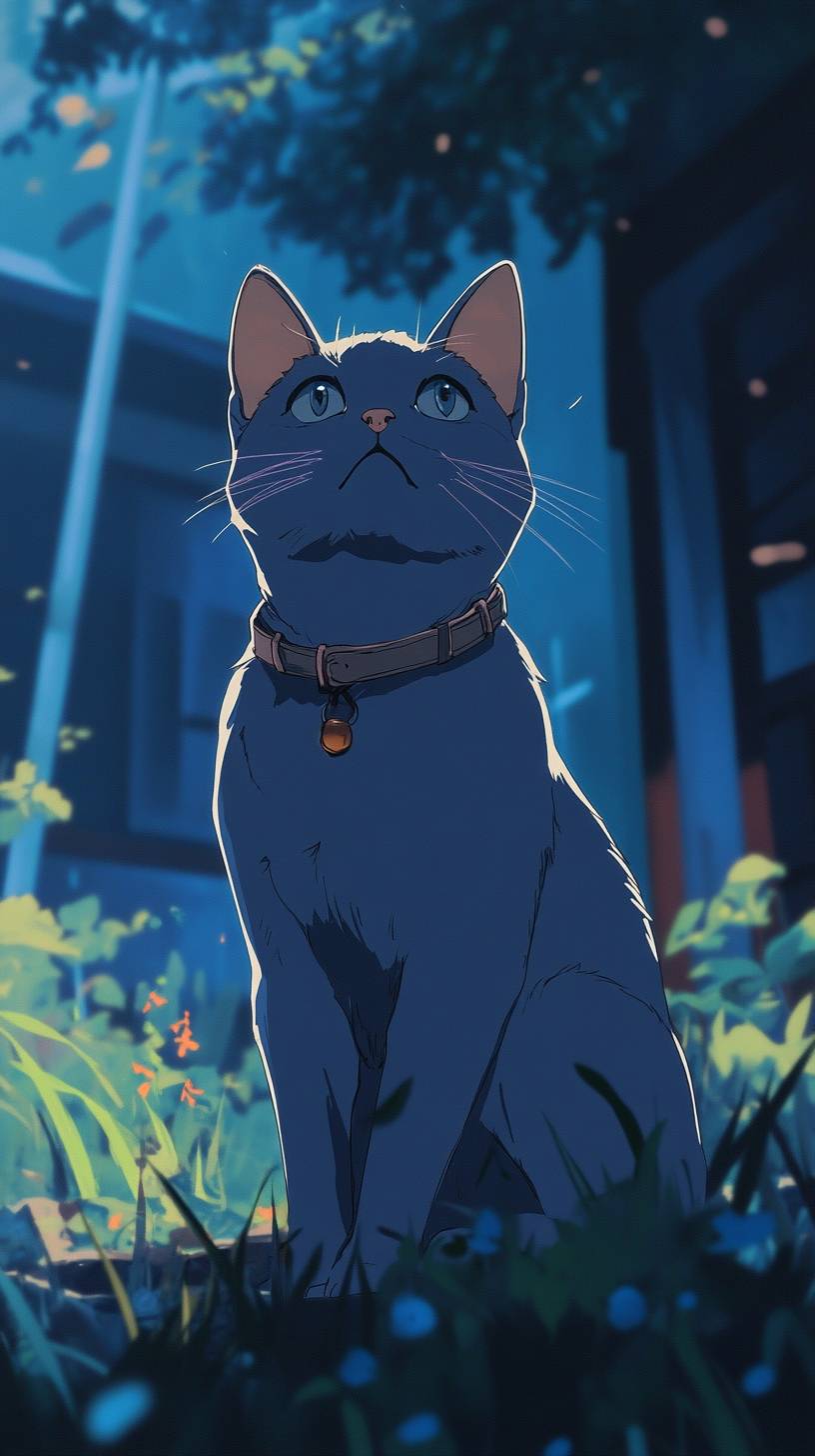 O gato Chartreux é fofo