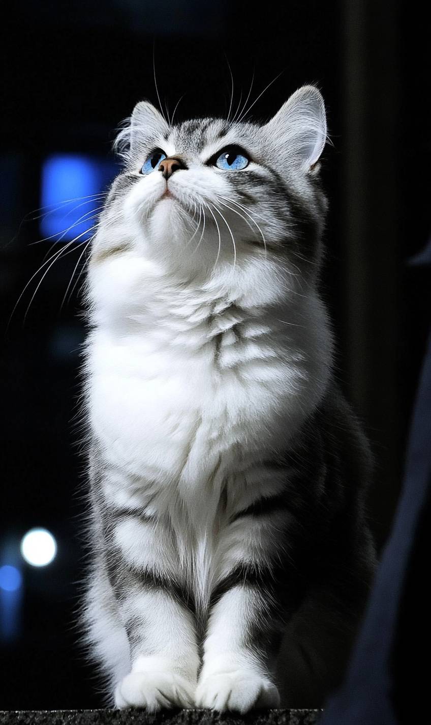 Le chat Ragamuffin est mignon
