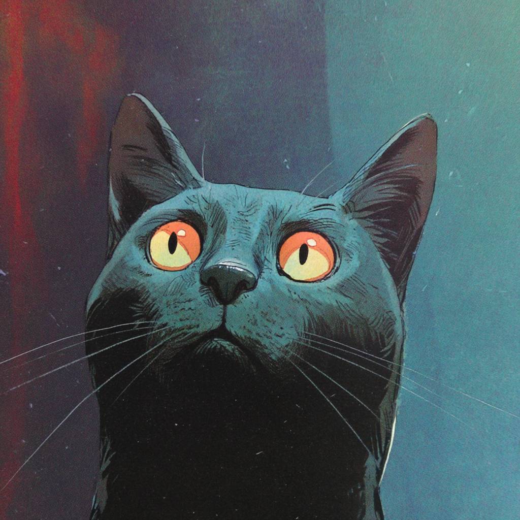 Russisch Blaue Katzen sind sehr niedlich