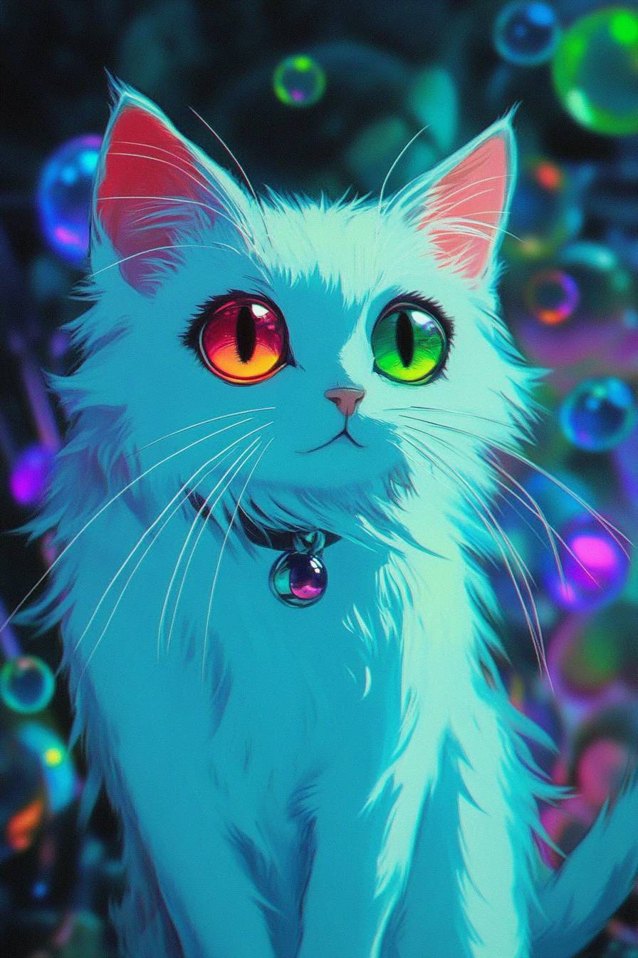 Cymric Katzen sind süß