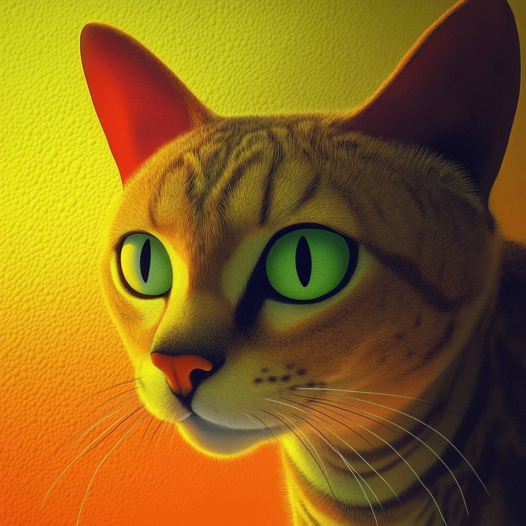 Savannah cats are cute