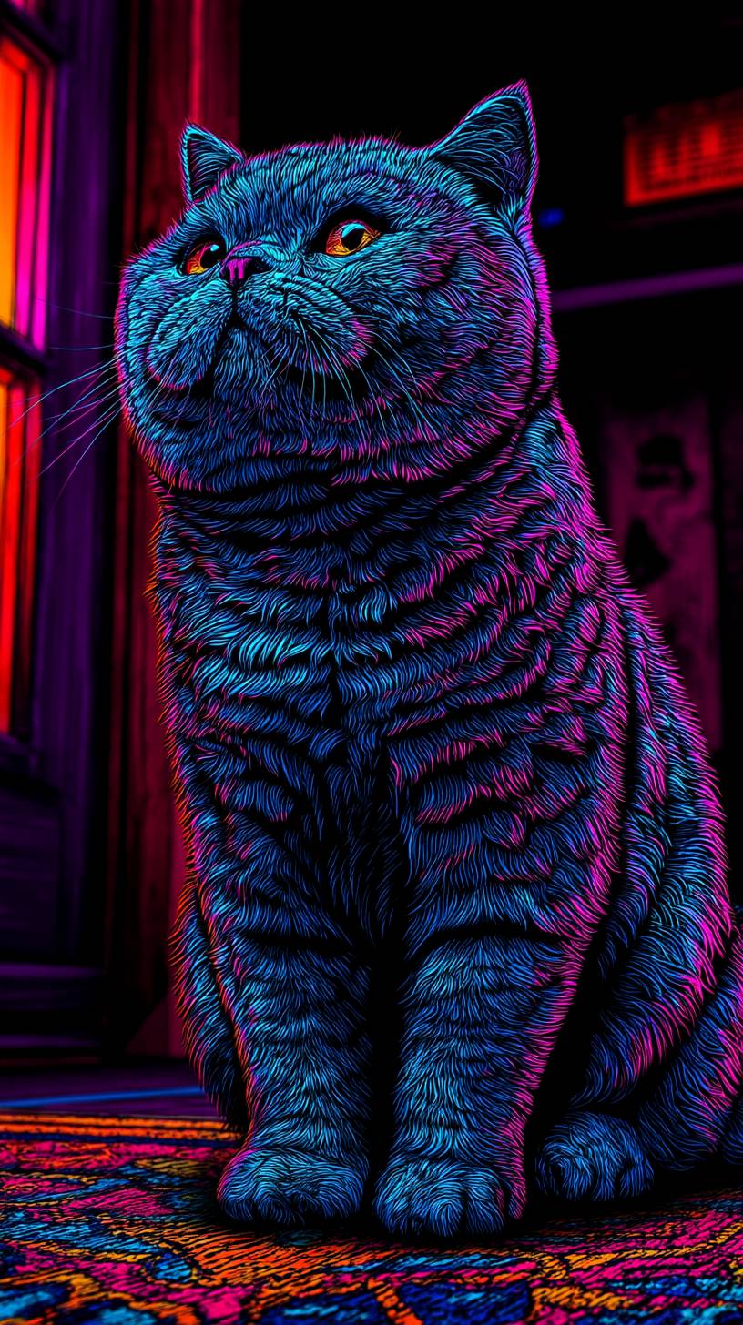ブリティッシュショートヘアの猫はかわいい