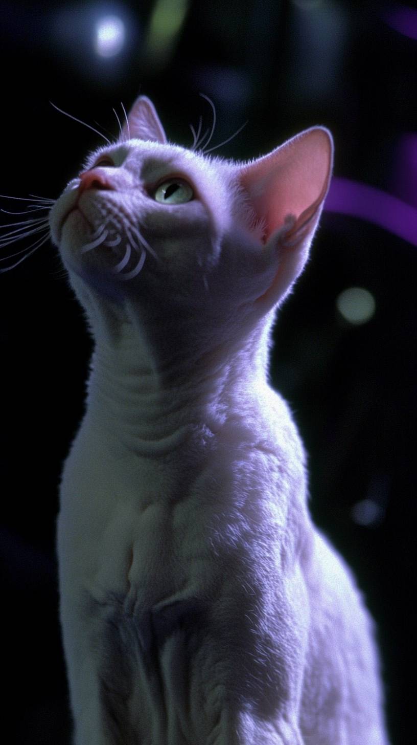 El gato Devon Rex es lindo