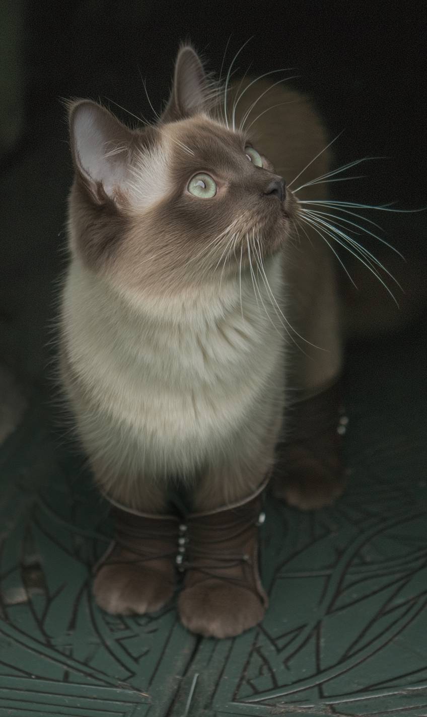 かわいいマンチカン猫