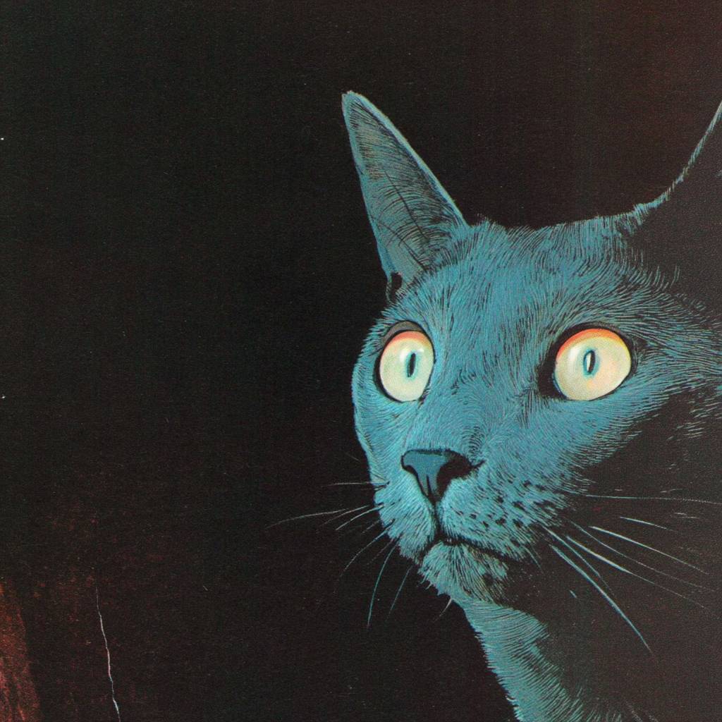 Los gatos rusos azules son adorables