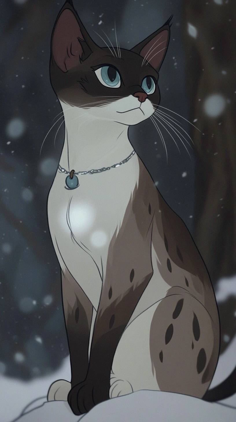 Los gatos Snowshoe son adorables