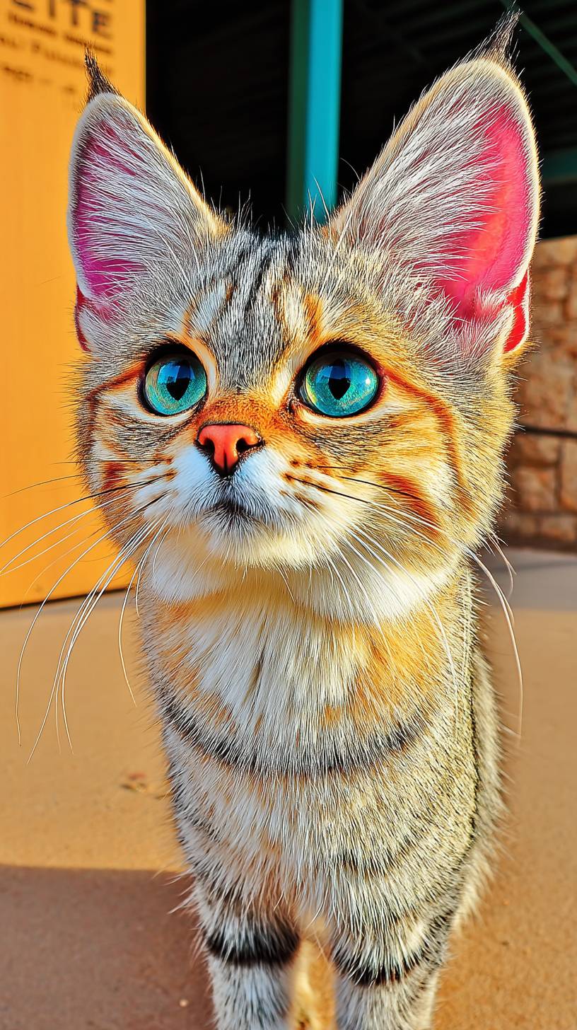 El gato Pixie-Bob es lindo