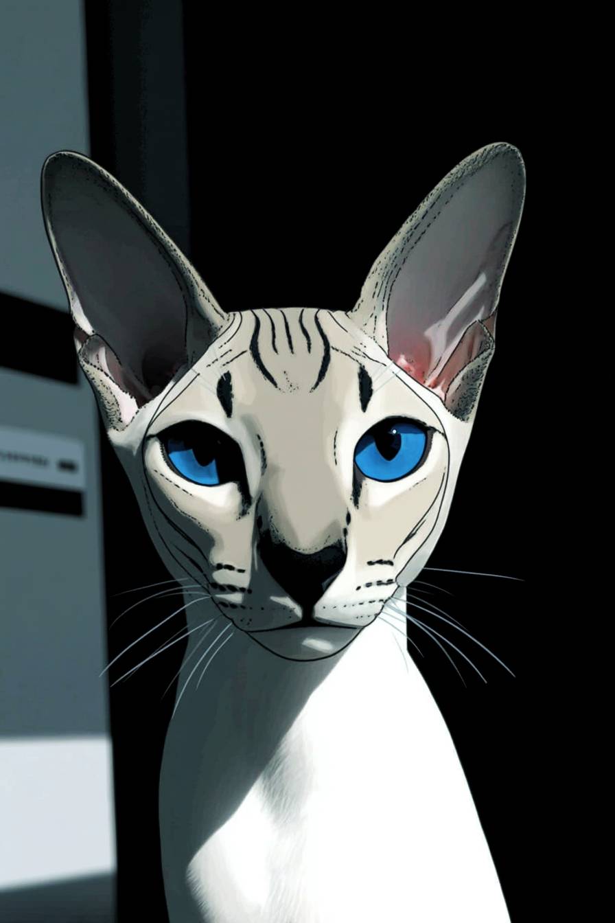 彼得巴德猫很可爱