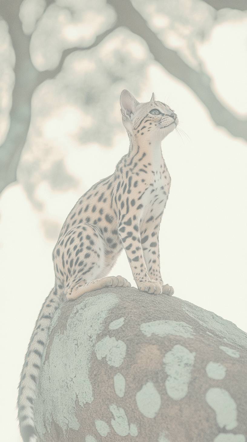 El gato Serengeti es lindo