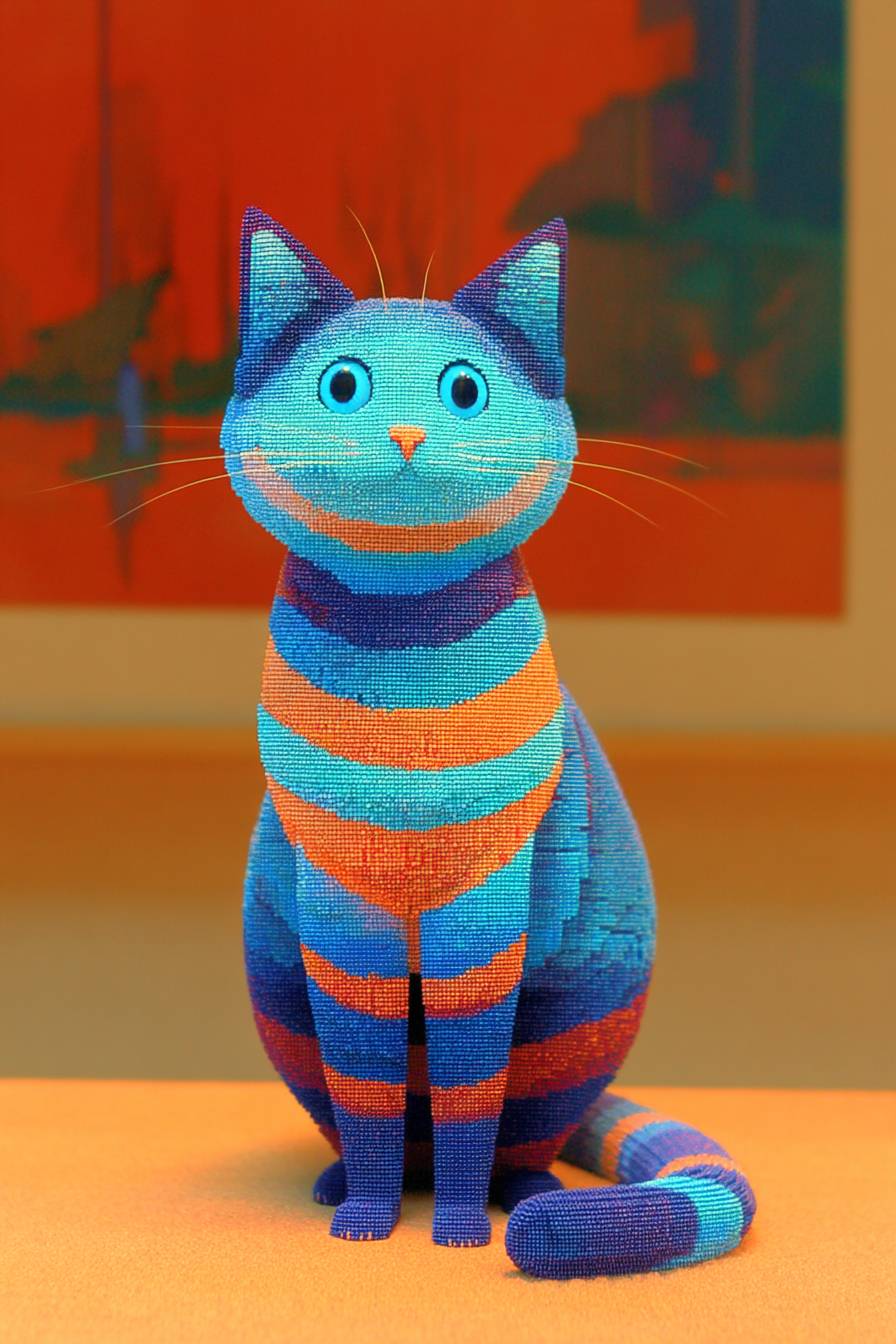 Manx-Katze ist süß