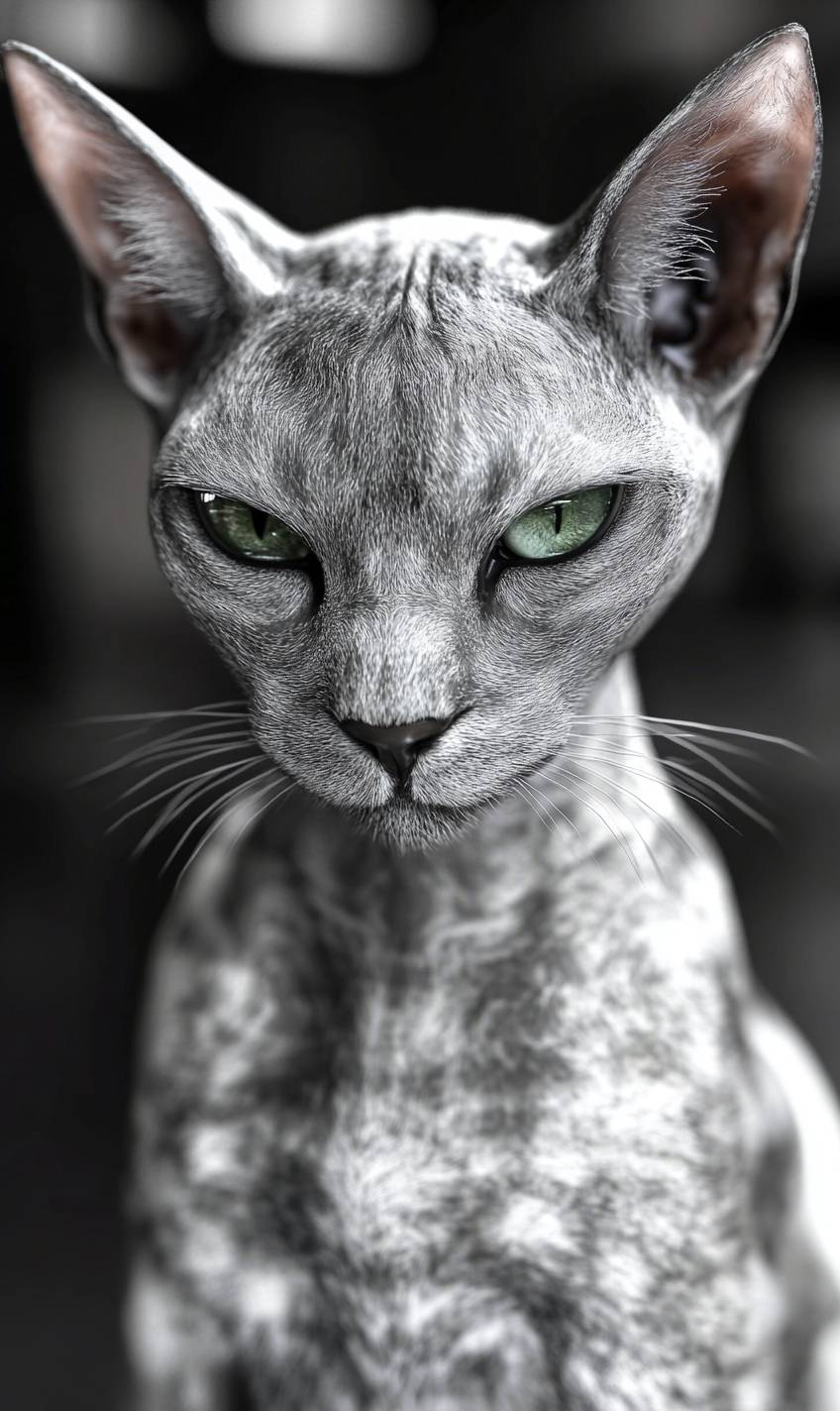 Orientalische Katzen sind süß