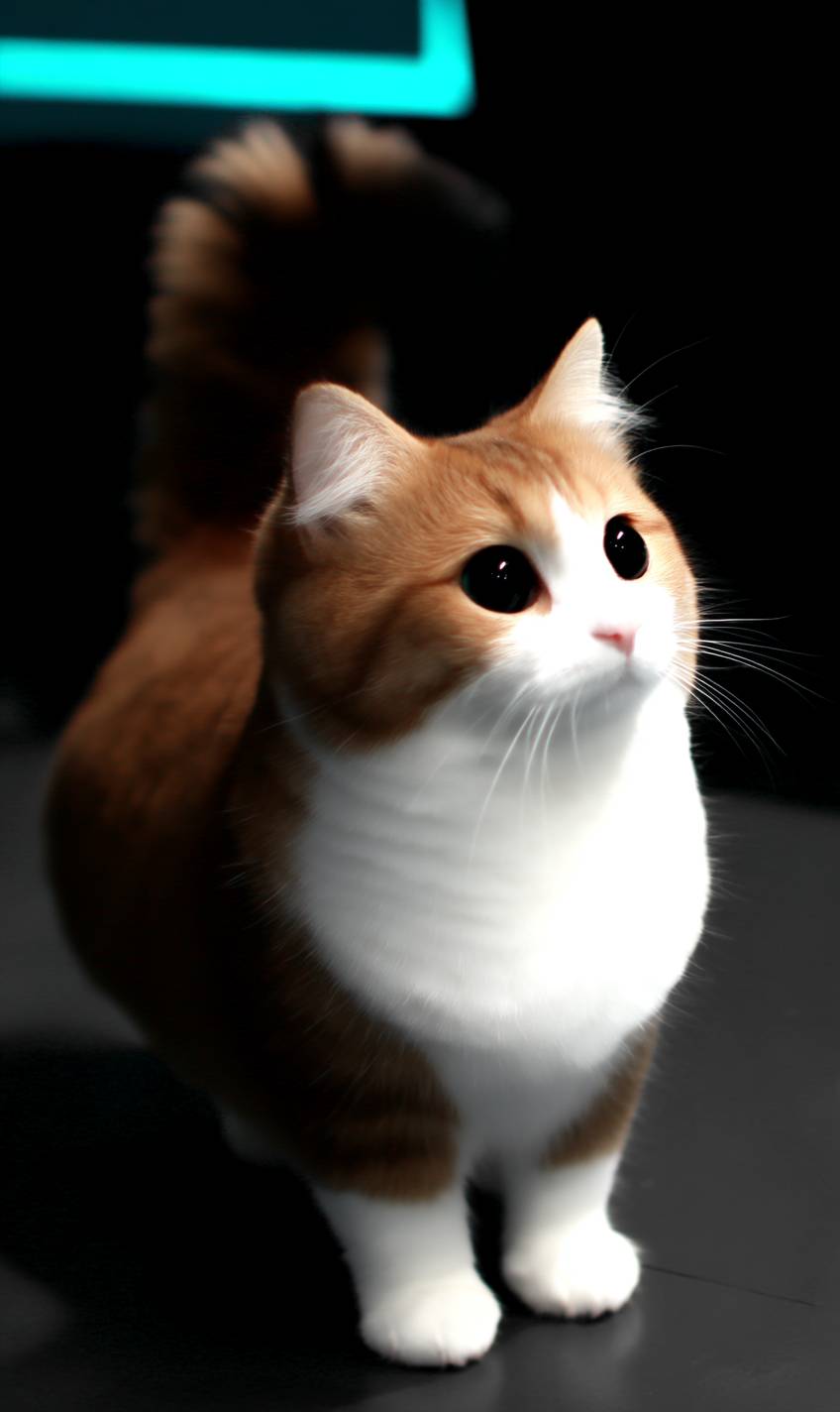 Munchkin-Katzen sind süß