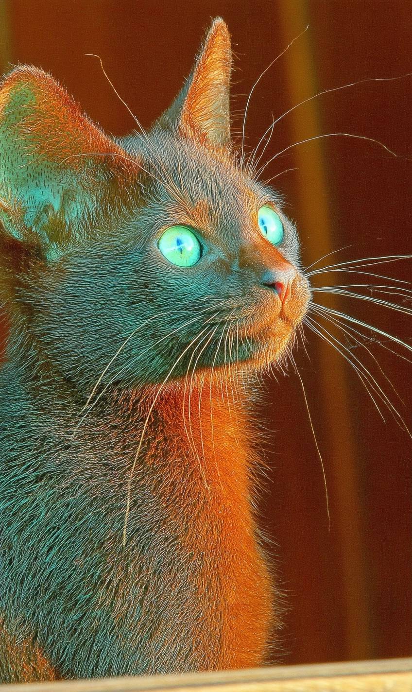 El gato Havana Brown es lindo