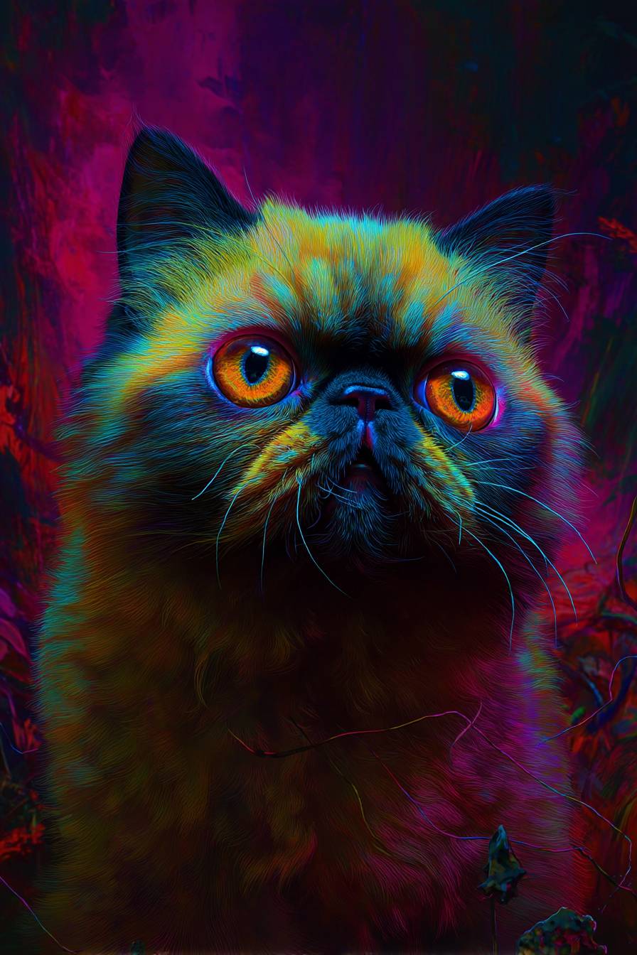 喜马拉雅猫可爱