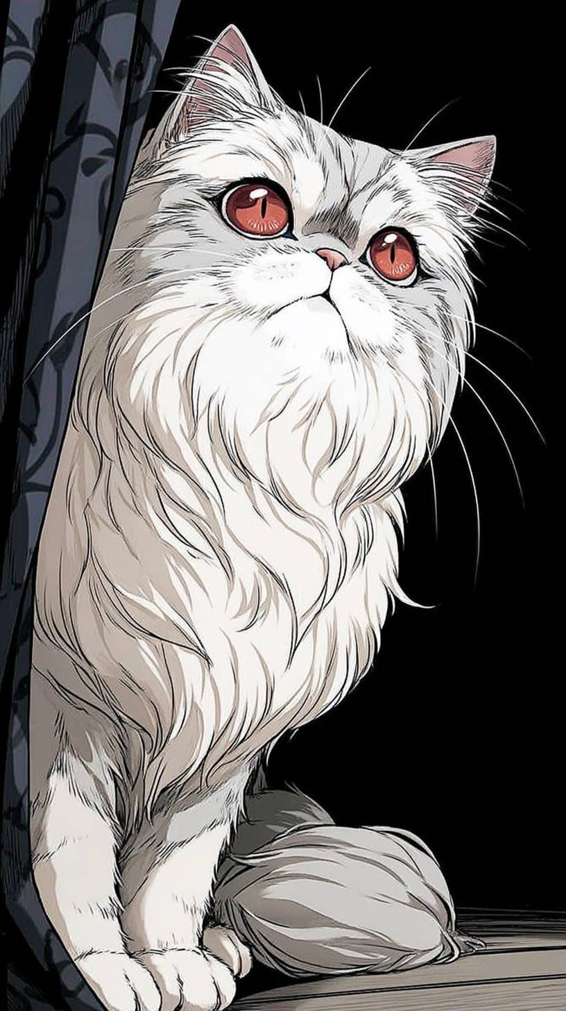 Persian cats are cute