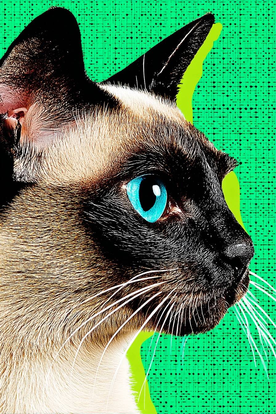 Die Birmakatze ist süß