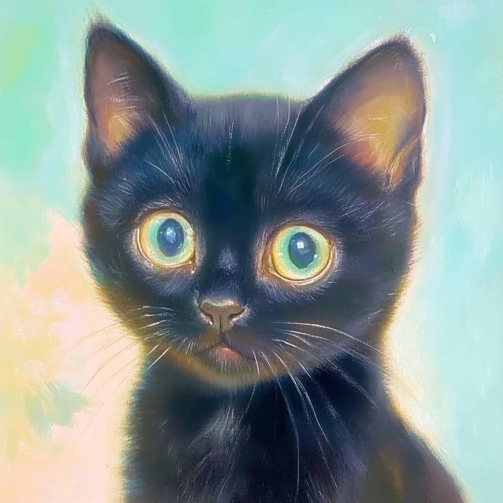 Die Bombay-Katze ist süß
