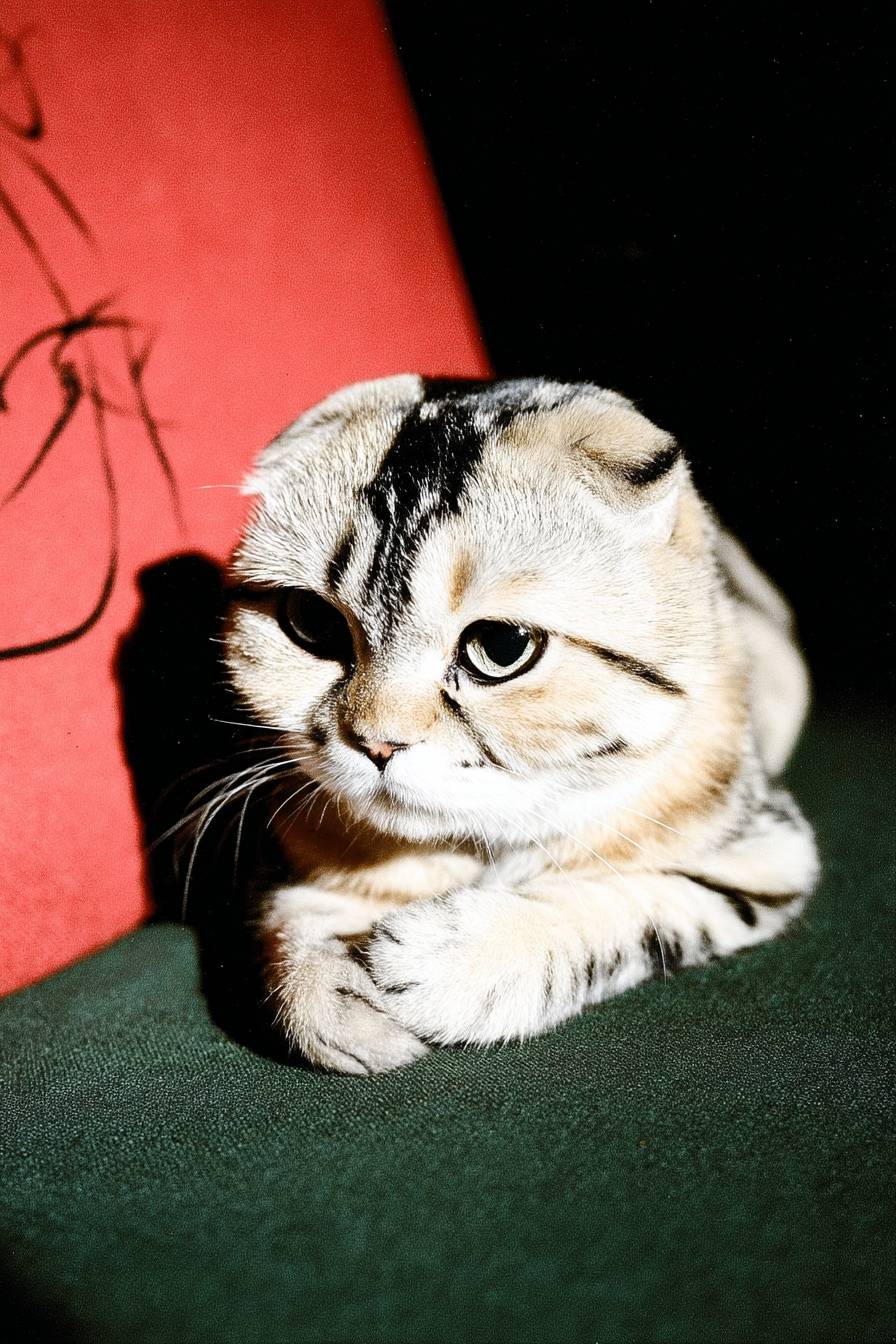 Los gatos Scottish Fold son adorables
