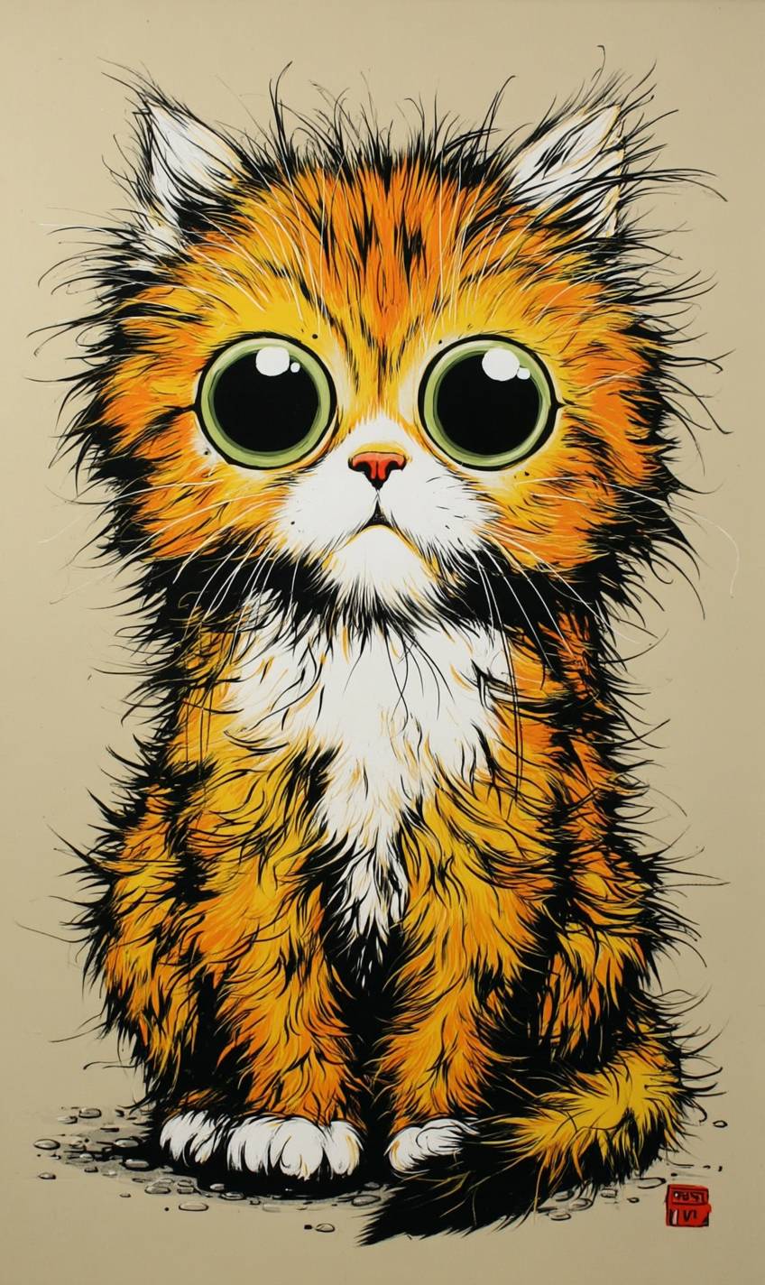 El gato Ragamuffin es muy lindo