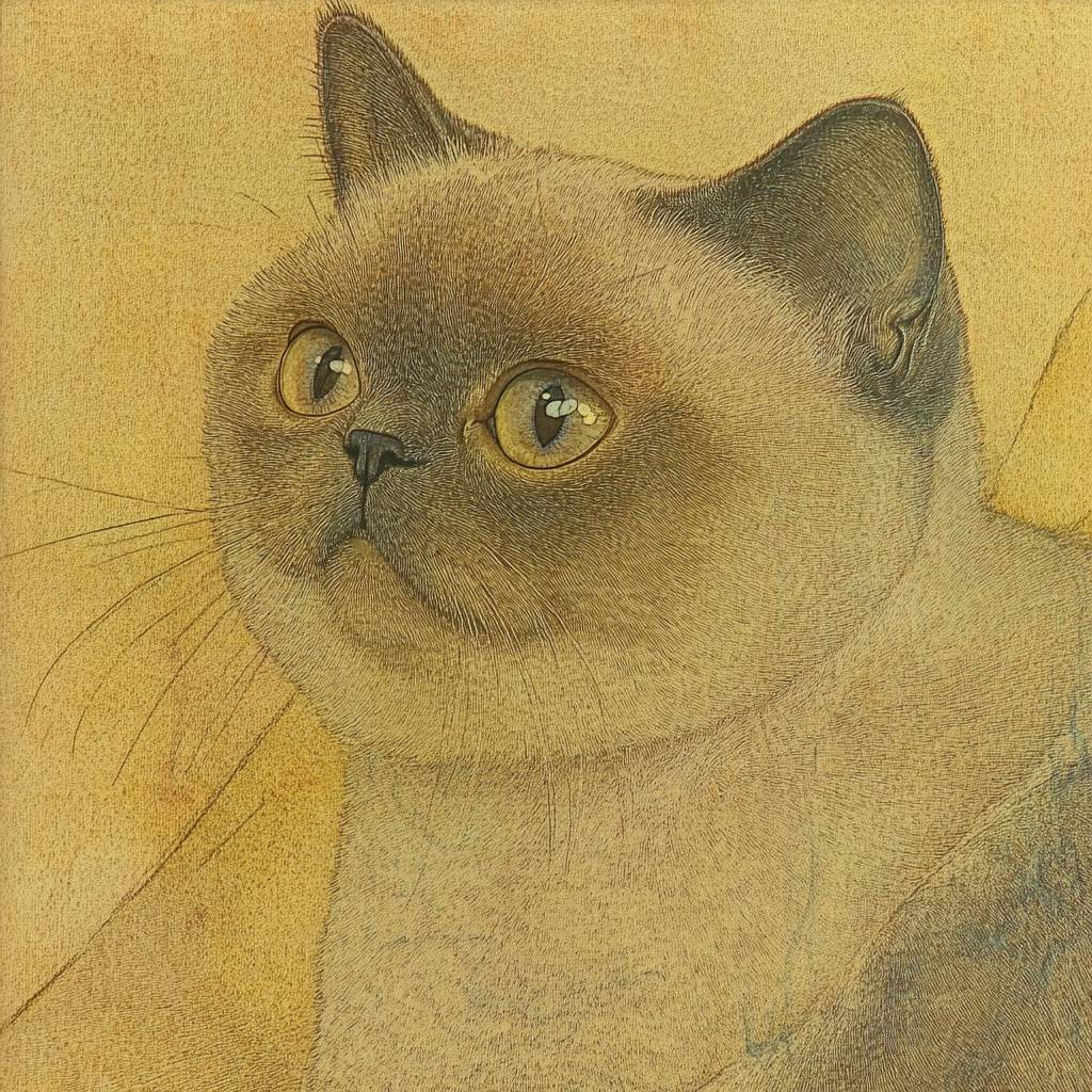 异国短毛猫可爱