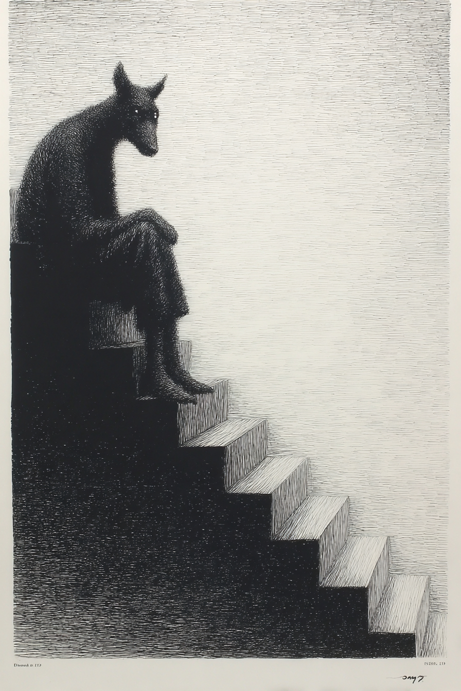 Arte al estilo de Edward Gorey