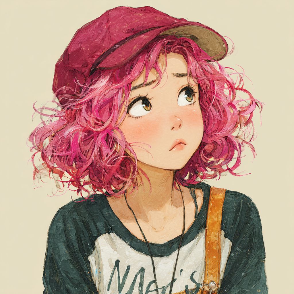 أضف قبعة باسم Half Pinky مع رسم لطيف
