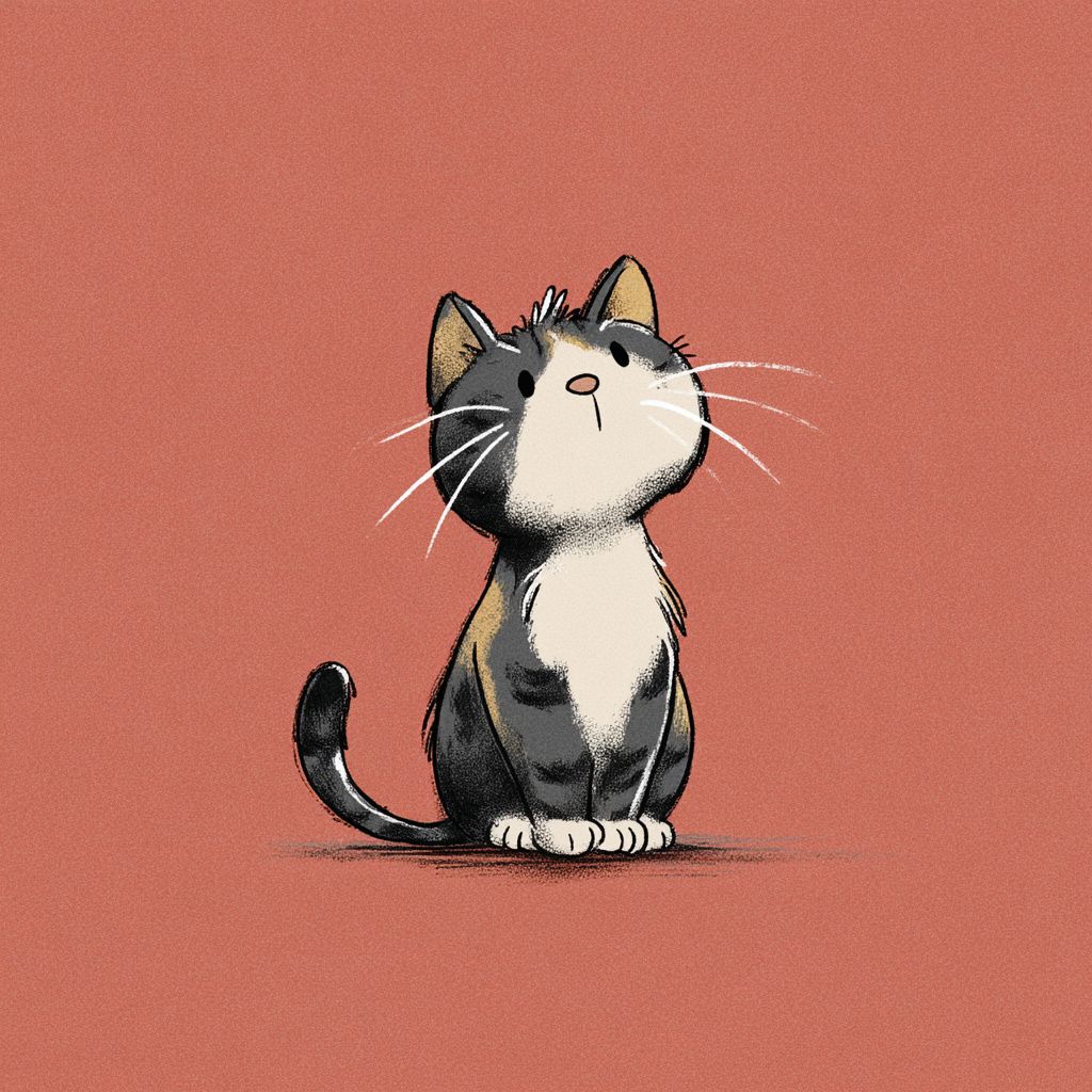 一只可爱的小猫