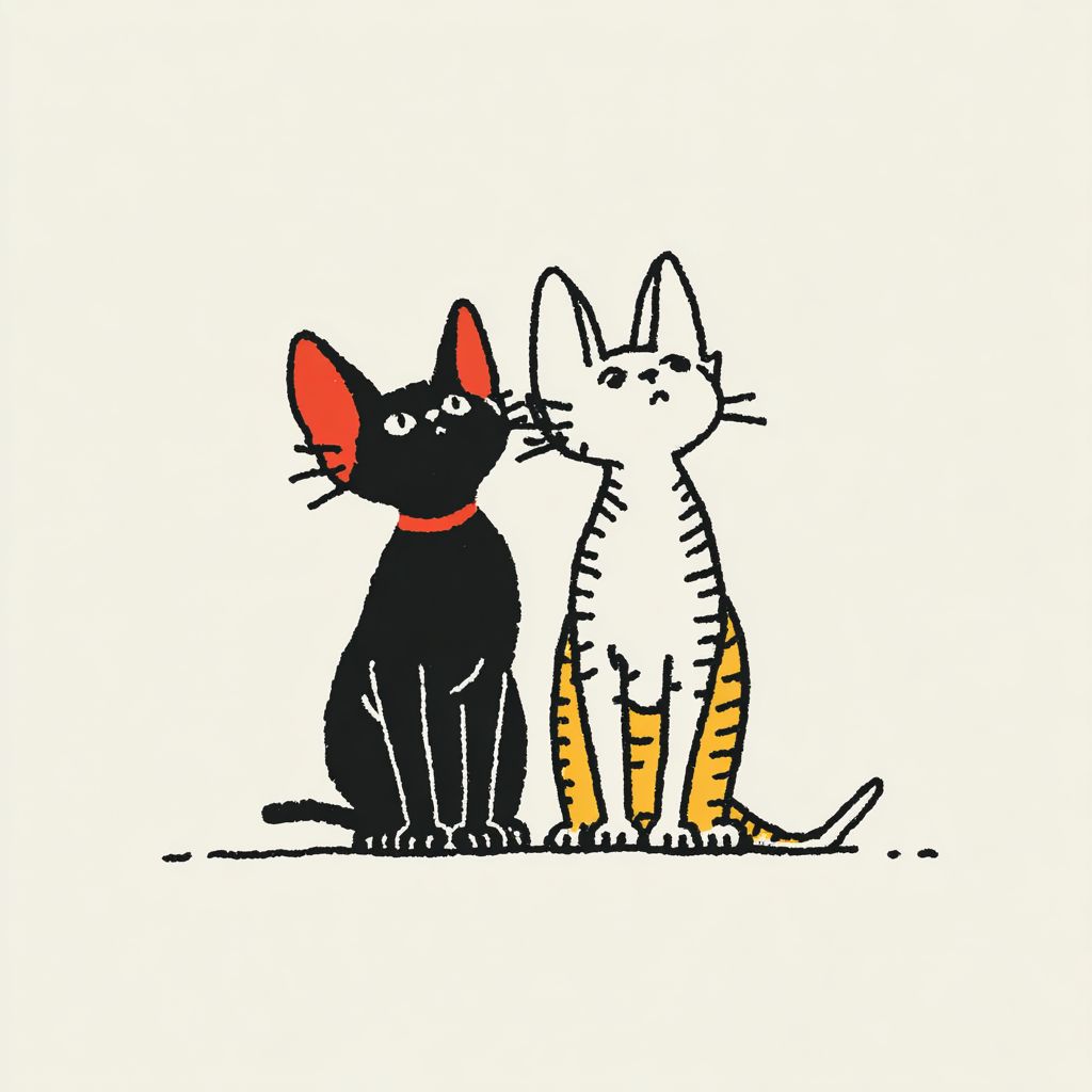 Lebhafte Sphynx-Katzen
