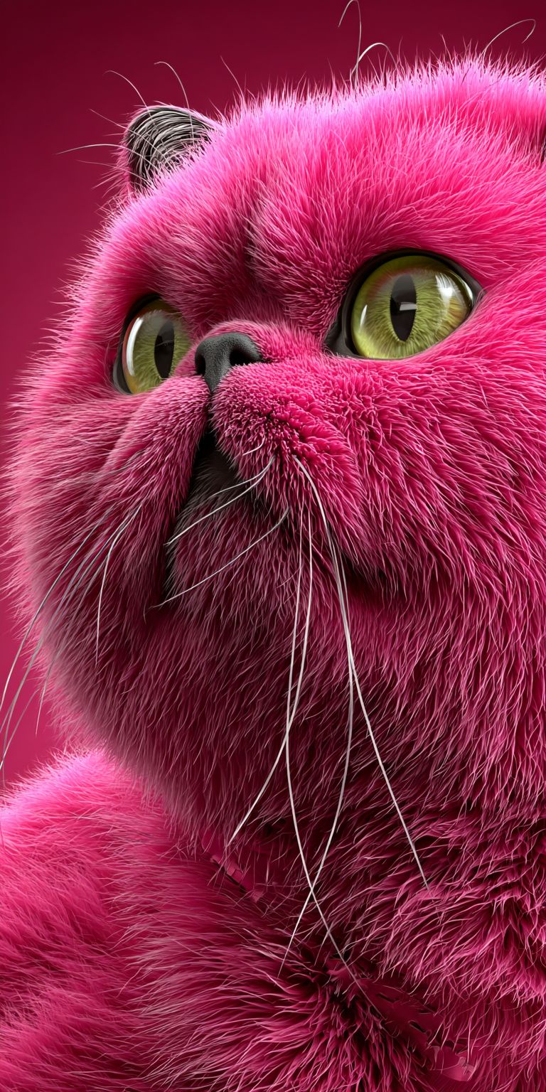 Gato rosa