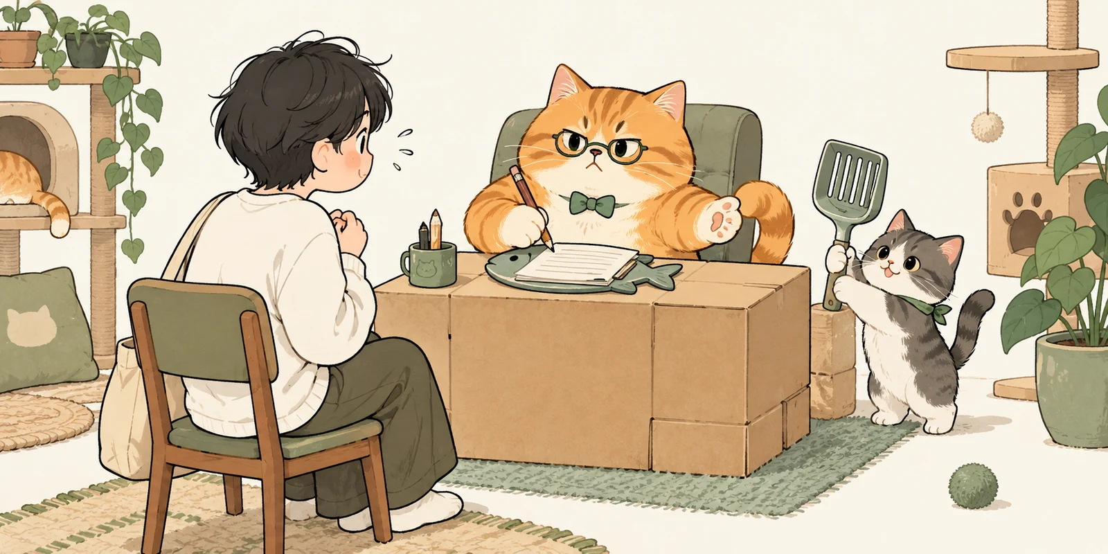 养猫前,先过本喵面试